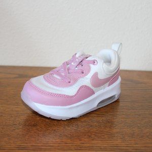 Nike Airmax Motif Kids Pink White Toddler Girl Sneaker Shoes Sz 8C